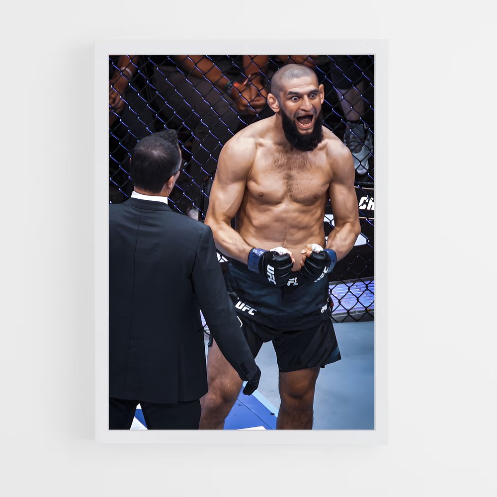 Poster Duel en Noir – affiche MMA (vue 3)
